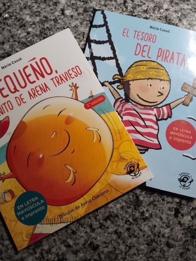 El tesoro del pirata: En letra MAYÚSCULA y de imprenta: libros para niños de 5 y 6 años (Aprender a leer en letra MAYÚSCULA e imprenta) - Learn to Read IN SPANISH for 5-6 year-old children