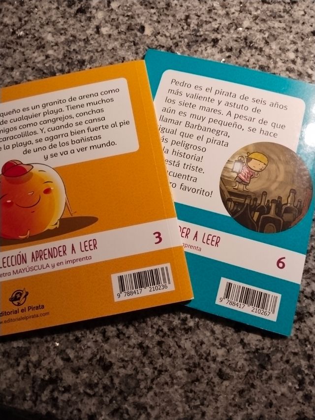 El tesoro del pirata: En letra MAYÚSCULA y de imprenta: libros para niños de 5 y 6 años (Aprender a leer en letra MAYÚSCULA e imprenta) - Learn to Read IN SPANISH for 5-6 year-old children