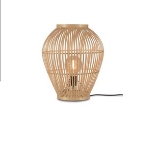 Lámpara de pie bambú