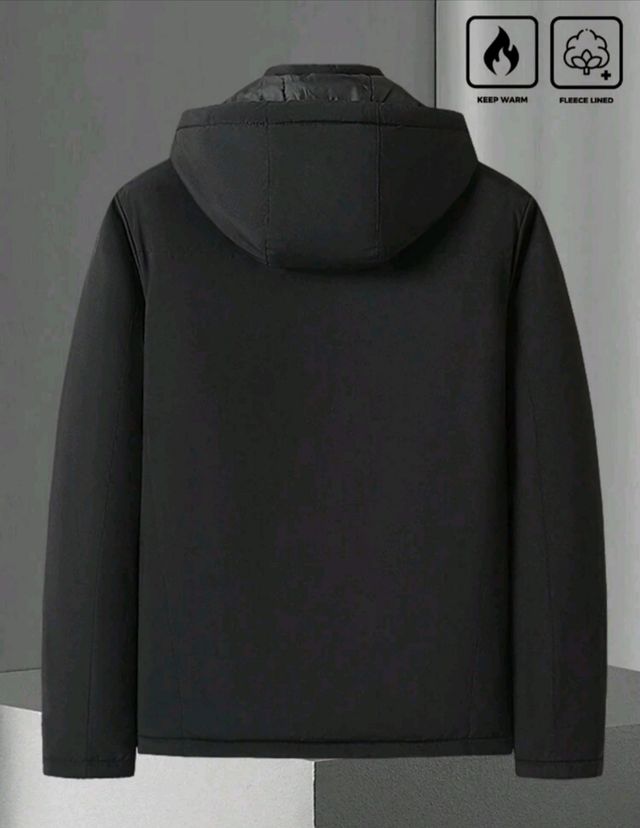 Giubbotto invernale nero da uomo 