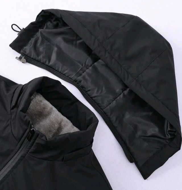 Giubbotto invernale nero da uomo 