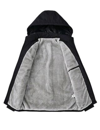 Giubbotto invernale nero da uomo 