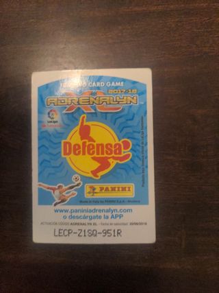 Cromos futbol Adrenalyn liga 17/18