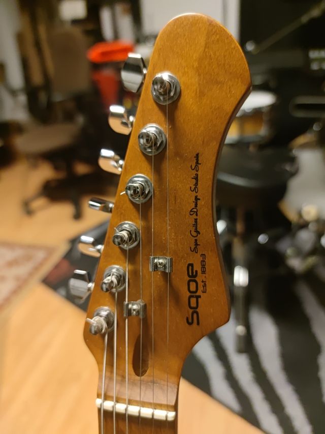 Guitarra eléctrica sqoe Hss