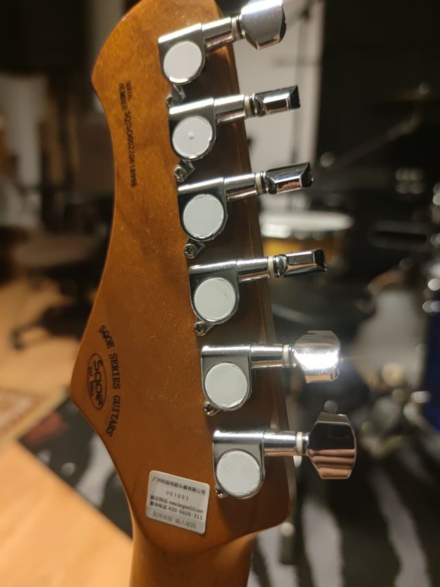 Guitarra eléctrica sqoe Hss