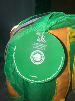 Zaino scuola tartarughe ninja