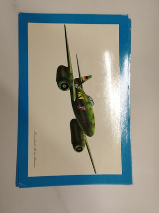 Colec. 6 láminas  Aviones Antiguos.