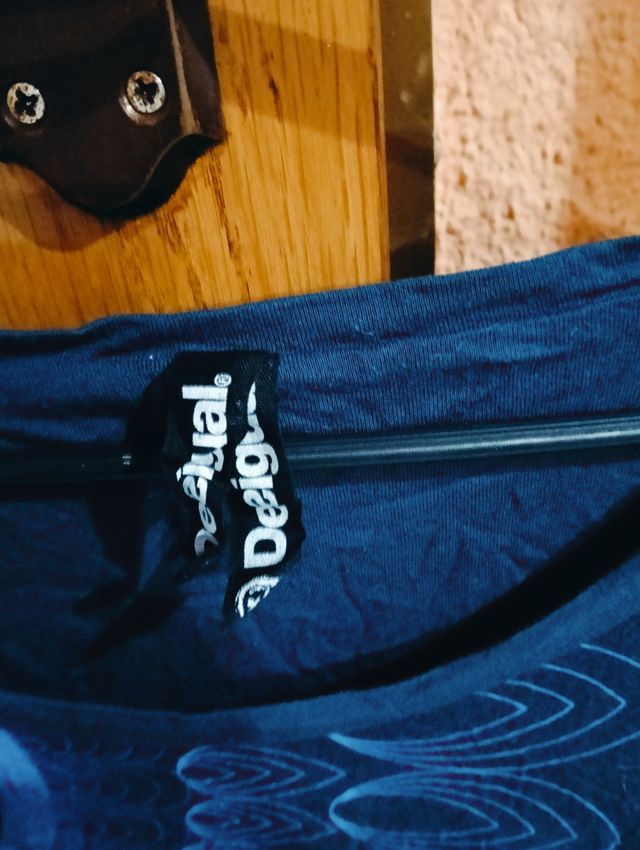 Camiseta desigual mujer, talla L