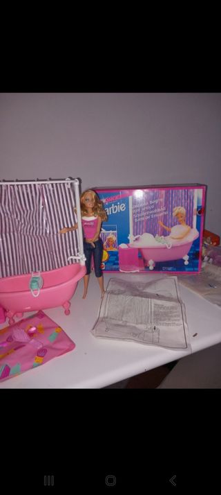 Bagno dei sogni di barbie con scatola 