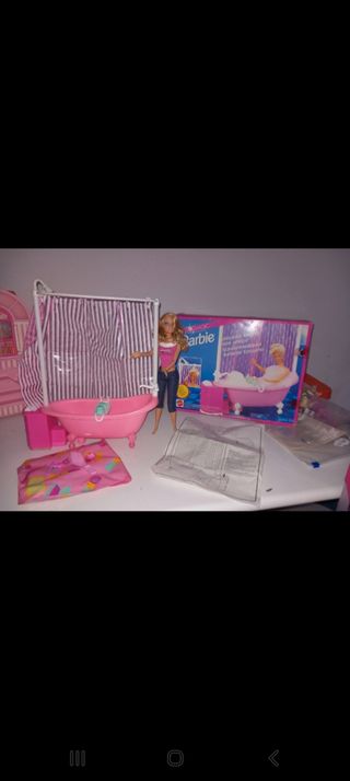 Bagno dei sogni di barbie con scatola 