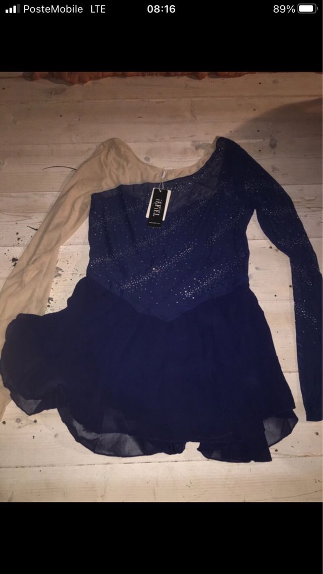 Body vestito per acrobatica