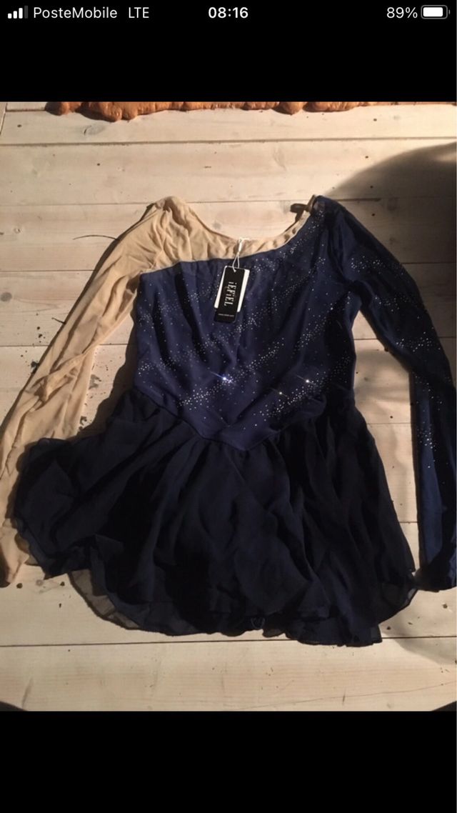 Body vestito per acrobatica