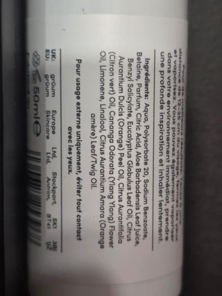 Grüum calming spray 50 ml nuovo