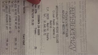 Aristocrazy anillo plata diamantes y topacio