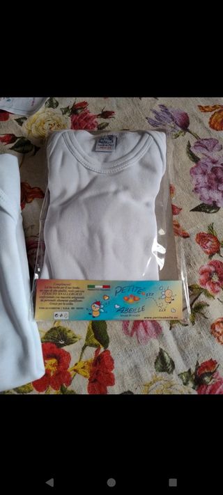 3 Body bambino nuovi 