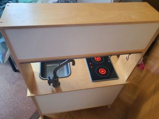 Cocinita de bebe de madera