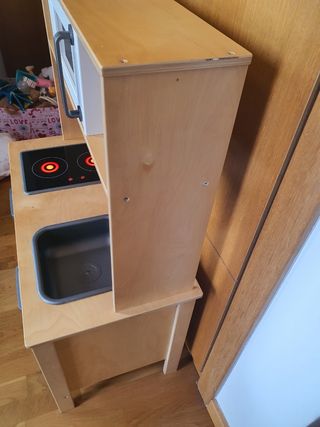 Cocinita de bebe de madera