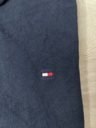 Polo Tommy Hilfiger azul marino talla S