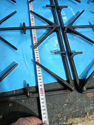 Parrillas para hornilla de hierro fundid