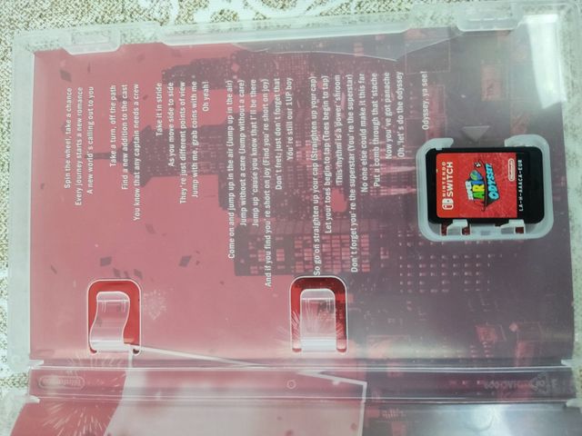 Mario odyssey nintendo switch