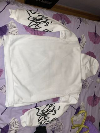 Sudadera blanca 