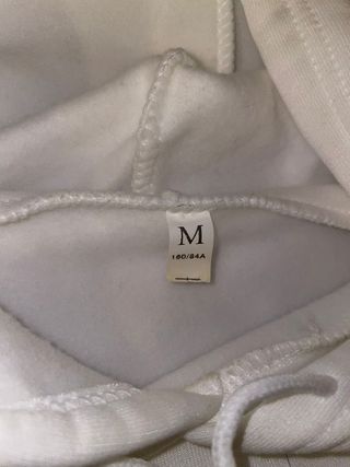 Sudadera blanca 