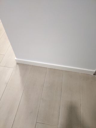 Rodapie Blanco aluminio