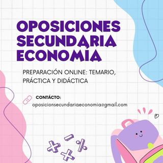 Preparadora Oposiciones Secundaria Economia