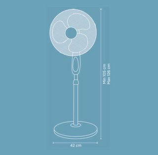 Ventilador pie costa rica