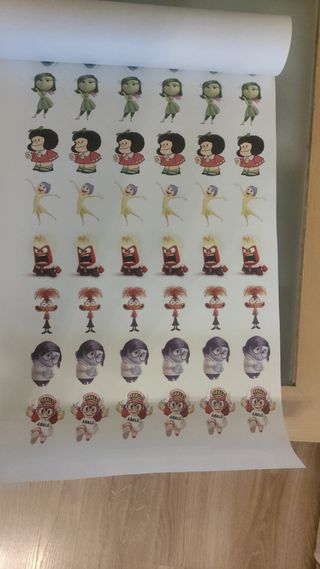 Vinilos pegatinas inside out arale mafalda