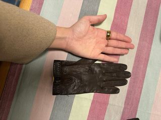 Guantes de piel vintage