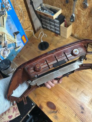 Marco consola central radio Mitsubishi V60