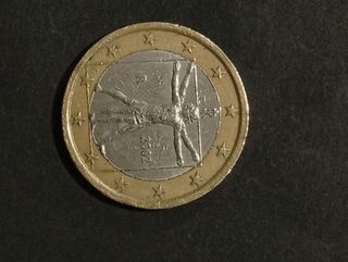 Moneda italiana de un euro