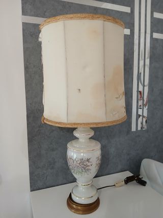 Lampada da Tavolo in Ceramica Grande Vintage 75 cm