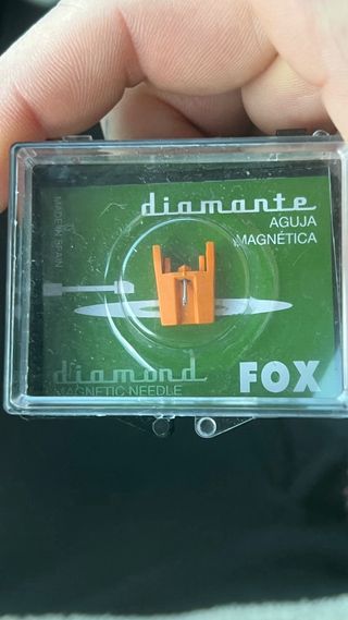 Aguja magnetica diamante
