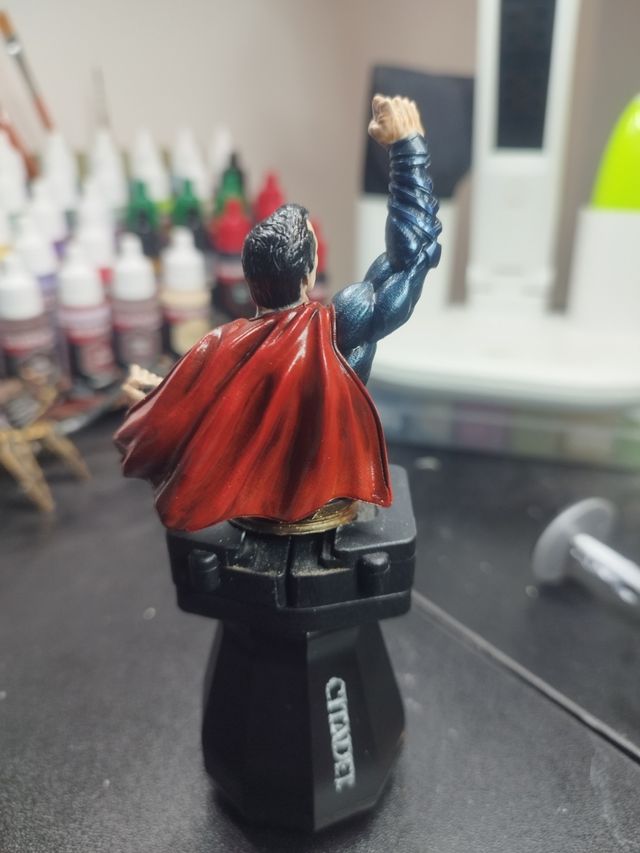 Superman Henry Cavill dipinto a mano