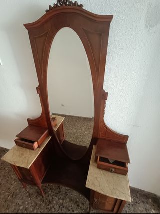 Mueble recibidor vintage