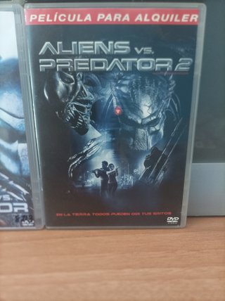 LOTE PELÍCULAS DVD SAGA PREDATOR