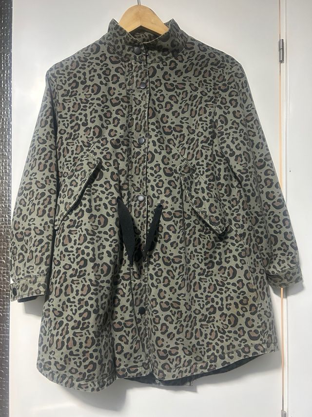 Abrigo zara leopardo