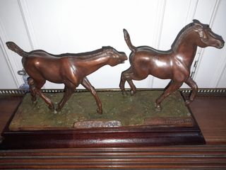 ESCULTURA A.COELLO DE PORTUGAL Escultura bronce