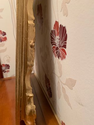 ANTIGUO ESPEJO DE ESTILO ISABELINO S.XIX