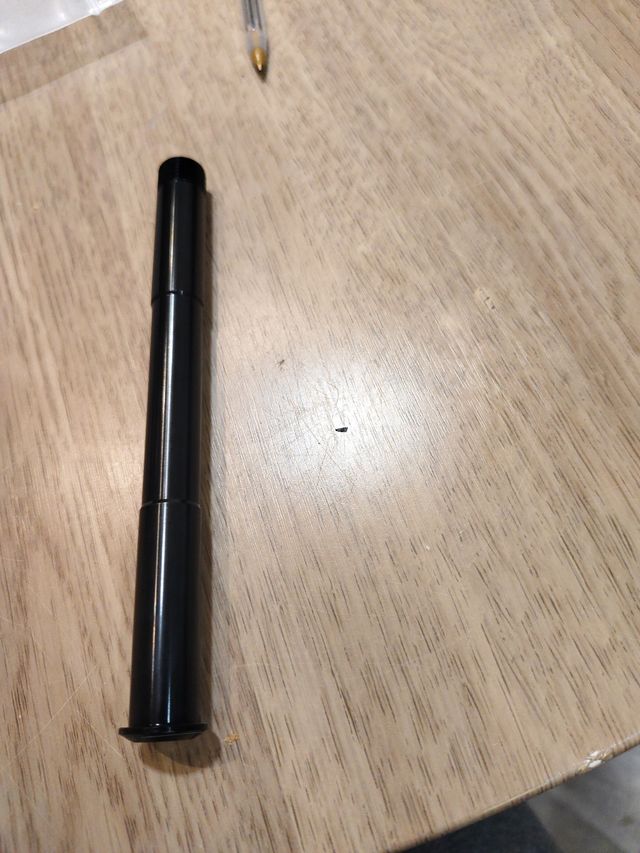 Eje horquilla largo 158