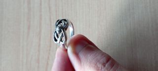 Anillo de plata de mujer
