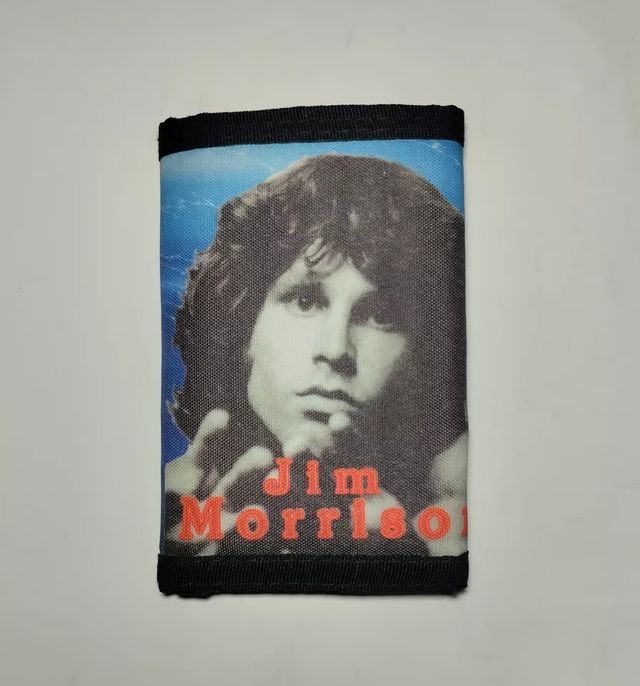 Portafoglio A Strappo Vintage "Jim Morrison"
