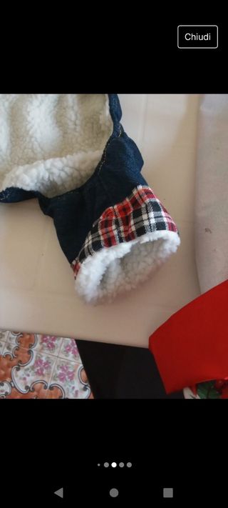 Cappottino per animali nuovo