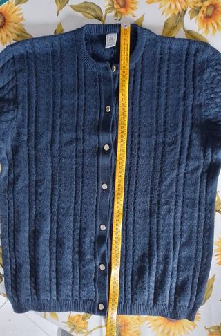 Cardigan donna blu maglificio Mapier