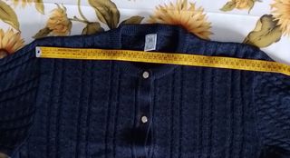 Cardigan donna blu maglificio Mapier