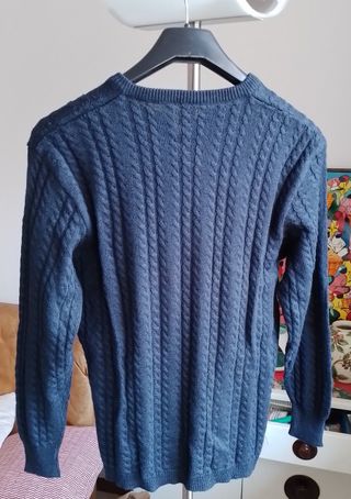 Cardigan donna blu maglificio Mapier