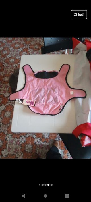 Antipioggia da borsetta chiudibile