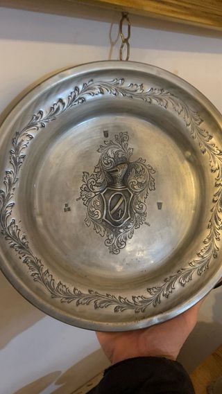 Antico piatto fine 800